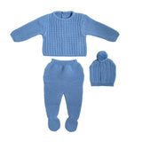 Zerbrochener Strampler mit Mütze aus hypoallergenem Acrylstoff für Neugeborene BABY FASHION 5201