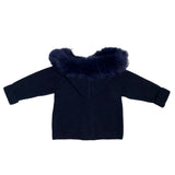 Cappottino con Cappuccio con Ecopelliccia Invernale per  Neonati RAHIGO 232127