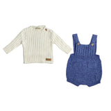 WEDOBLE Set aus Strampler und Pullover aus Wolle für Neugeborene I2306305A