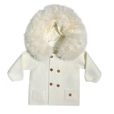 Cappottino con Cappuccio con Pelliccia Invernale Neonato/a GRANLEI 495
