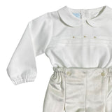 2-teiliges elegantes beiges Babyset GRANLEI 23253