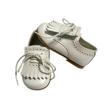 Scarpe Primi Passi Modello Francesina Con Nappa Neonato RIZITOS B3427