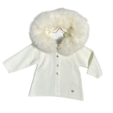Cappottino con Cappuccio con Pelliccia Invernale Neonata GRANLEI 275