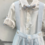 Completo Elegante Con Salopette Neonato BUFI M0339A