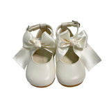 Ballerina Primi Passi In Pelle Con Fiocco Bambina RIZITOS B3209R
