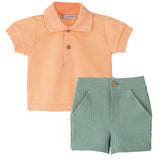 Completo Con Polo E Bermuda Neonato CALAMARO 11119