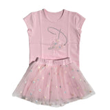 Completo Con Gonna In Tulle E T-Shirt Bambina DAGA M9722