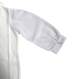 Body Girocollo In Cotone Con Manica In Organza Neonata PETIT 4515365