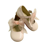 Scarpe Primi Passi Ballerina Con Fiocco In Organza Bambina RIZITOS B3024R