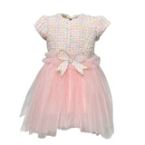 Abito Elegante In Tulle Con Corpetto Multicolour Bambina DAGA 9402