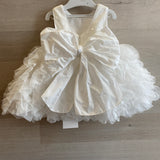 Abito Elegante Smanicato In Pizzo E Tulle Neonata PETIT 2016034