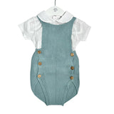Completo Con Pagliaccetto E Camicia In Cotone Neonato/a BABY FASHION 622.2