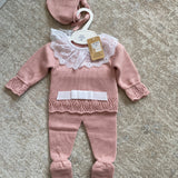 Tutina Spezzata Con Cuffia Neonata BABY FASHION 520.11