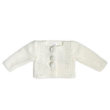 Strickjacke aus hypoallergenem Acrylstoff mit Pom Pon Baby Boy BABY FASHION 5104A
