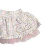 Completo Con Gonna In Tweed E Maglietta Bambina DAGA 9410