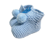 Calzini Scarpetta In Caldo Cotone Con Pon Pon  Neonato/a SARDON  VE332