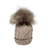Cappello In Misto Lana Con Pom Pon In Murmasky Neonato/a LA SARTORIA DEI PICCOLI L415