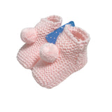 Calzini Scarpetta In Caldo Cotone Con Pon Pon  Neonato/a SARDON  VE332