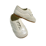 Scarpe Primi Passi Modello Francesina In Pelle Satinata Neonato PANYNO B3215P