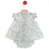 Abito Corto Smanicato Con Culotte Neonata DEL SUR 0076