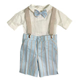 Completo Elegante Con Bermuda E Camicia Neonato ISABEL F201