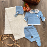 Set In Caldo Cotone Invernale  Neonato SARDON