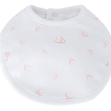 Set Of 2 Cotton Bibs With Baby Squid Print 74024