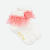 Calzini In Cotone Con Bordo In Tulle Bambina ANGEL'S FACE FRILLY