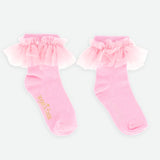 Calzini In Cotone Con Bordo In Tulle Bambina ANGEL'S FACE FRILLY