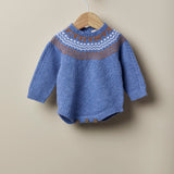 WEDOBLE Strampler für Neugeborene aus Wolle und Kaschmir I2305305A