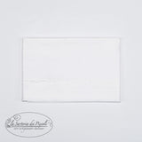 Lenzuolino Per Carrozzina In Cotone Con Pizzo Neonata LA SARTORIA DEI PICCOLI LL1005