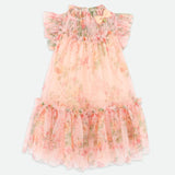 Abito Elegante In Tulle Stampa Rose Bambina ANGEL'S FACE MARIGOLDPEACH