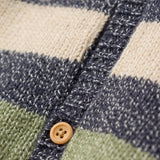 Warmer gestreifter Baumwoll-Cardigan für Neugeborene NAME IT 13220774