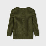Pullover mit Zopfmuster aus warmer Bio-Baumwolle für Jungen NAME IT 13220780