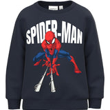 Warmes Baumwoll-Sweatshirt Spiderman Marvel Blue Child NAME IT 132192245