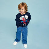 Warmes Baumwoll-Sweatshirt Spiderman Marvel Blue Child NAME IT 132192245