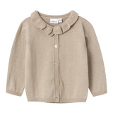 Cardigan In Filo Di Cotone Lurex Bambina NAME IT 13225023