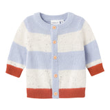 Cardigan In Filo Di Cotone A Righe Neonato NAME IT 13225008