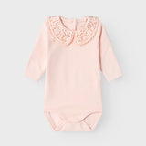 Body In Cotone Manica Lunga Con Collo In Macrame' Neonata NAME IT 13225699