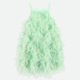 Abito Smanicato Con Tulle Bambina ANGEL'S FACE PALMA