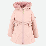 Cappotto Con Cappuccio Ed Ecopelliccia Bambina ANGEL'S FACE PEPPA