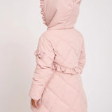 Cappotto Con Cappuccio Ed Ecopelliccia Bambina ANGEL'S FACE PEPPA