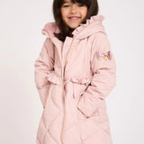 Cappotto Con Cappuccio Ed Ecopelliccia Bambina ANGEL'S FACE PEPPA