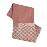 Decke aus 100 % Wolle mit Schleife und Tüll für Neugeborene NINNAOH I23COP300F