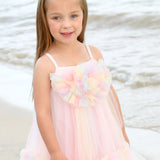 Abito Smanicato Con Tulle Bambina ANGEL'S FACE ROSHEEN