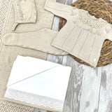 Corredino Nascita In Filo Di Cotone Neonata CORDMACRAME'