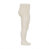 Tights In Warm Cotton With Side Perforation Newborns CONDOR 2591