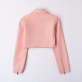 Chiodo A Giacca In Ecopelle Bambina SARABANDA 8468