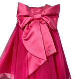 Abito Elegante Smanicato In Rasatello E Tulle Neonata PETIT 2015668