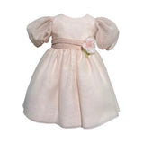 Elegantes Kleid mit Ballonärmeln aus gestreiftem Organza für Babys PETIT 2015666